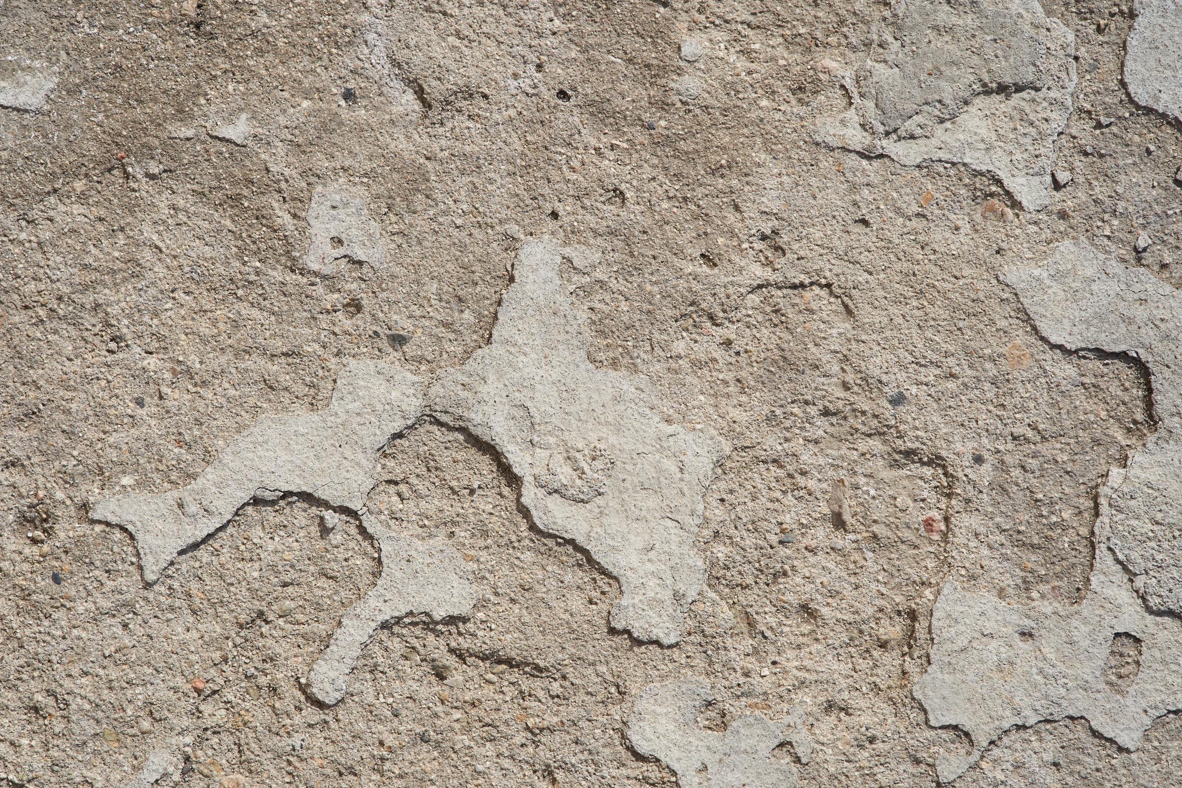 Cracked cement texture. Khaki color. Background for designs II